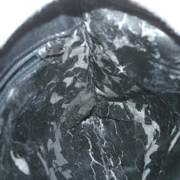 BALLY Shoulder Bag Leather Black Auth bs9690 - Picture 11 of 16